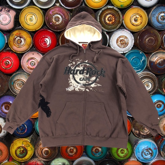 Hard Rock Cafe Other - Hard Rock Cafe Full Zip Hoodie Men’s XXL NWT